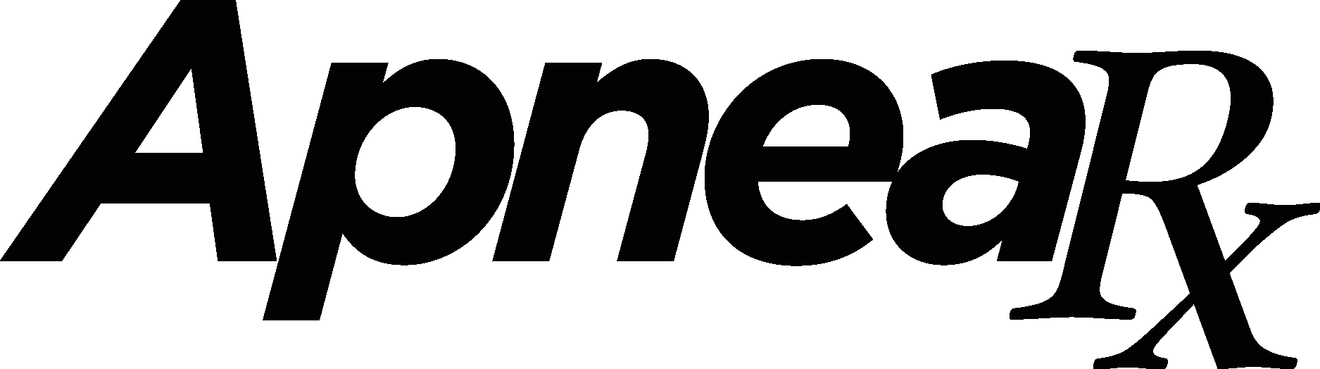 ApneaRx Black Logo Vector Logo